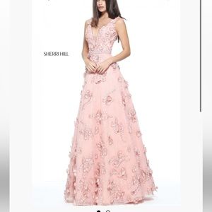 Sherri Hill Lace ball gown